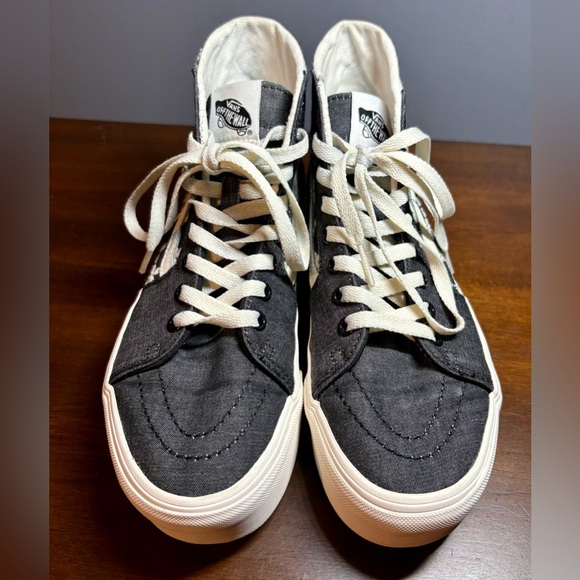 Vans Sk8-Hi Tapered Stackform Denim Mix High Top Platform Chunky Sneaker M6/W7.5 - Picture 3 of 7